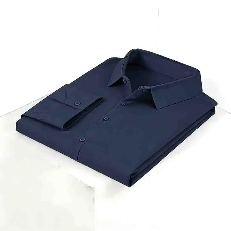 Мужская однотонная рубашка с д – обзор и цена Dress Shirt Non-Iron