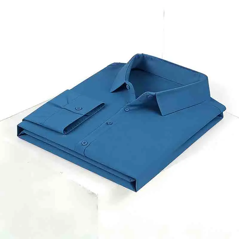 Мужская однотонная рубашка с д – обзор и цена Dress Shirt Non-Iron