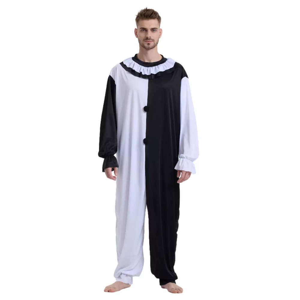 Костюм для косплея «Жуткий кло – обзор и цена Mens Fashion Jumpsuit
