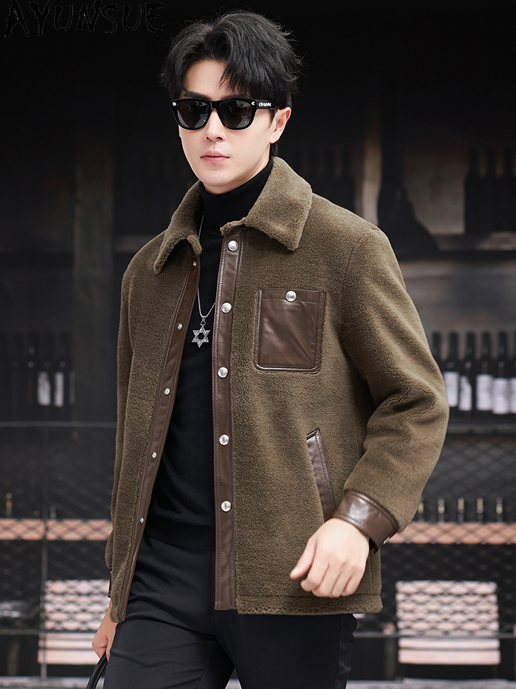 AYUNSUE, пальто из 100% шерсти – обзор и цена Mens Fashion Winter 2025