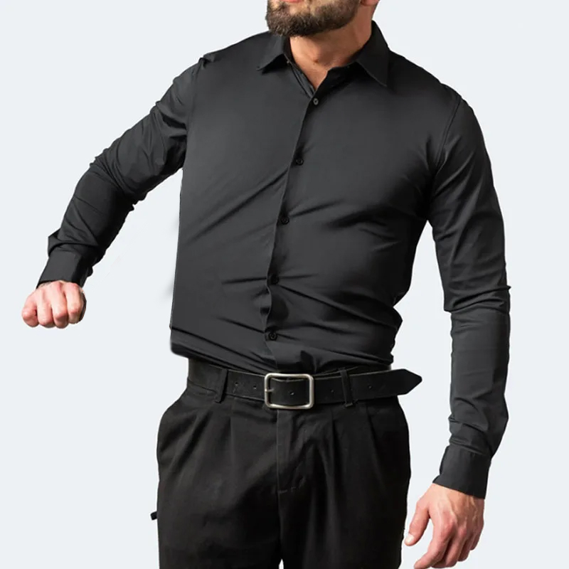 Легкая эластичность, мужская д – обзор и цена Dress Shirt Non-Iron
