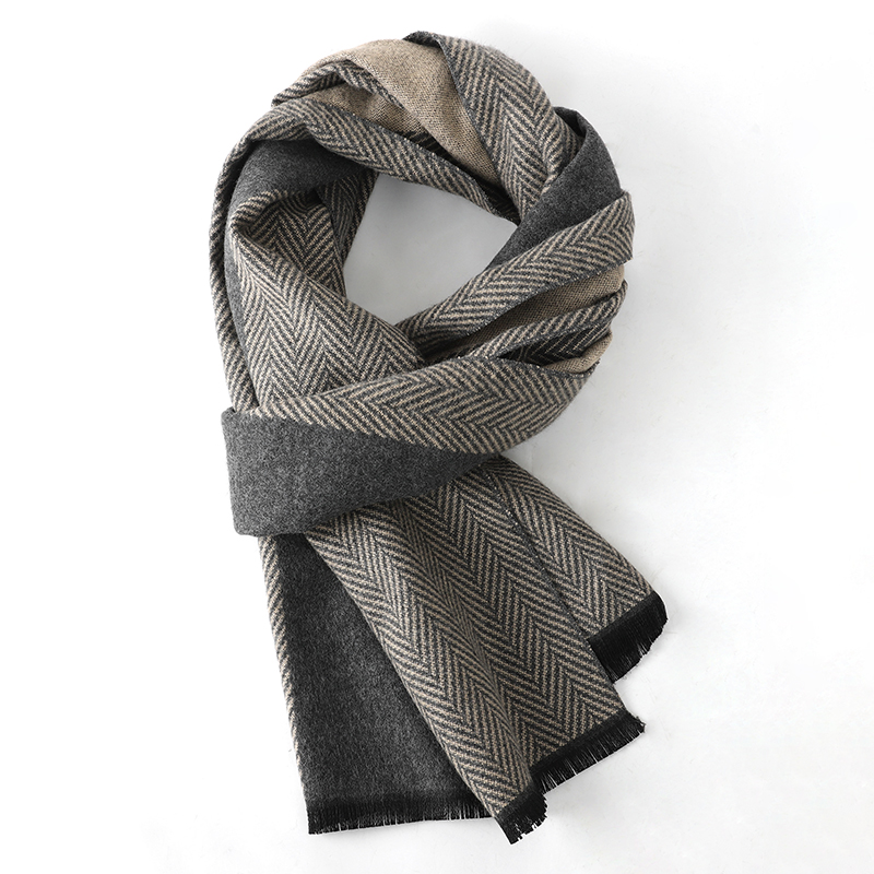 Роскошный зимний мужской шарф, – обзор и цена Mens Fashion Winter 2025
