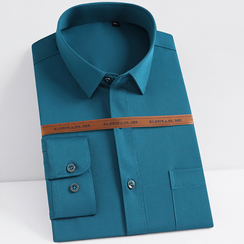 Рубашка мужская стрейчевая с д – обзор и цена Dress Shirt Non-Iron