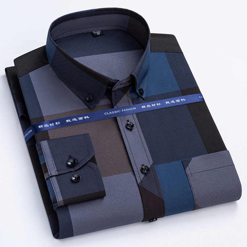 Мужские классические рубашки,  – обзор и цена Dress Shirt Non-Iron